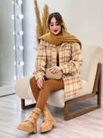 شکت چهارخونه دو جیب کد 5393 - تصویر 14