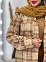 شکت چهارخونه دو جیب کد 5393 - تصویر 22