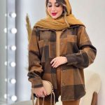 شکت چهارخونه دو جیب کد 5393