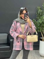 پالتو چهار دکمه دو جیب کد 5389 - تصویر 31