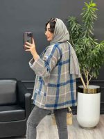 پالتو چهار دکمه دو جیب کد 5389 - تصویر 20