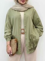 مانتو گلدوزی پرین کد 5286 - تصویر 2
