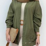 مانتو گلدوزی پرین کد 5286