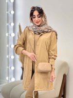 مانتو کتان رنگی پایین گت آوا کد 5292 - تصویر 18