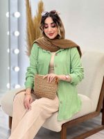 مانتو تک جیب فریناز کد 5255 - تصویر 14