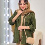 شومیز دو جیب پاکتی افروز کد 5250