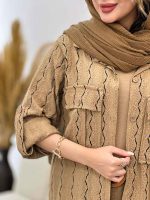 شومیز دو جیب پاکتی افروز کد 5250 - تصویر 5