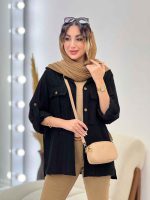 شومیز دو جیب پاکتی افروز کد 5250 - تصویر 6