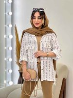 شومیز دو جیب پاکتی افروز کد 5250 - تصویر 10