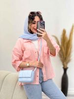 شومیز دو جیب دیما کد 5243 - تصویر 31