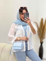 شومیز دو جیب دیما کد 5243 - تصویر 14