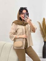 شومیز دو جیب دیما کد 5243 - تصویر 23