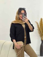 شومیز دو جیب دیما کد 5243 - تصویر 20