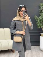 مانتو جین دو جیب پاکتی مرسانا کد 5257 - تصویر 9