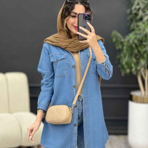 مانتو جین دو جیب پاکتی مرسانا کد 5257