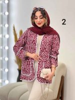 مانتو طرح سنتی آذر کد 5298 - تصویر 4