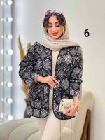 مانتو طرح سنتی آذر کد 5298 - تصویر 3