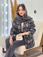 مانتو طرح سنتی آذر کد 5298 - تصویر 8
