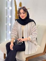 مانتو پانچ پایین هلال کد 5299 - تصویر 14