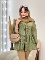 مانتو جلو بند گلبرگ کد 5297 - تصویر 7
