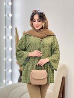 مانتو جلو بند گلبرگ کد 5297 - تصویر 2