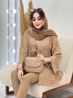 مانتو جلو بند گلبرگ کد 5297
