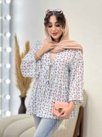 مانتو جلو بند گلبرگ کد 5297 - تصویر 13