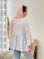مانتو جلو بند گلبرگ کد 5297 - تصویر 8