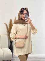 شومیز جلو بسته بغل سه دکمه کد 4370 - تصویر 14