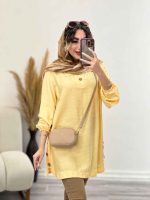 شومیز جلو بسته بغل سه دکمه کد 4370 - تصویر 15