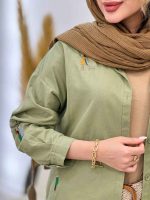 مانتو گلدوزی کارولین کد 5306 - تصویر 31