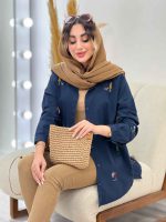 مانتو گلدوزی کارولین کد 5306 - تصویر 12
