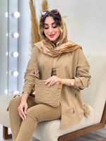 مانتو گلدوزی کارولین کد 5306 - تصویر 22