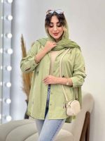 مانتو گلدوزی کارولین کد 5306 - تصویر 26