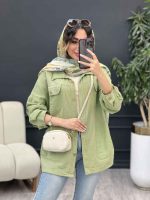 مانتو چهار جیب مهلا کد 5304 - تصویر 8
