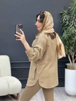 مانتو چهار جیب مهلا کد 5304 - تصویر 13