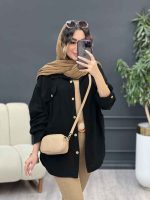 مانتو چهار جیب مهلا کد 5304 - تصویر 4