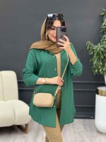 مانتو جلو پیله آرام کد 5301 - تصویر 12
