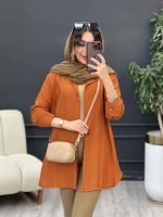 مانتو جلو پیله آرام کد 5301 - تصویر 21