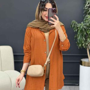 مانتو جلو پیله آرام کد 5301