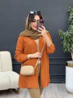 مانتو جلو پیله آرام کد 5301 - تصویر 10