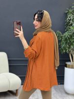 مانتو جلو پیله آرام کد 5301 - تصویر 19