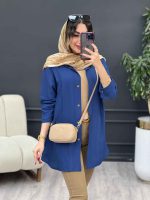 مانتو جلو پیله آرام کد 5301 - تصویر 22