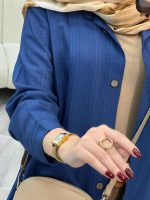 مانتو جلو پیله آرام کد 5301 - تصویر 17