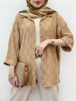 شومیز پایین هلال آنجلا کد 5308 - تصویر 9