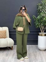 ست مانتو و شلوار آنیتا کد 5300 - تصویر 18