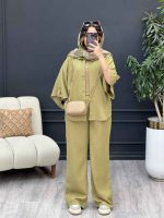 ست مانتو و شلوار آنیتا کد 5300 - تصویر 4