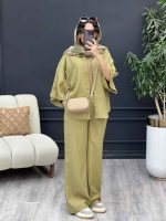 ست مانتو و شلوار آنیتا کد 5300 - تصویر 12