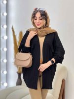 مانتو پانچ جیب نما کد 5312 - تصویر 3