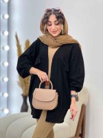 مانتو پانچ جیب نما کد 5312 - تصویر 8